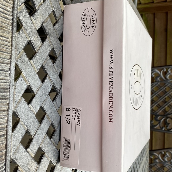 Steve Madden Womens shoes size 8.5 Gabby Grey color - Picture 8 of 8